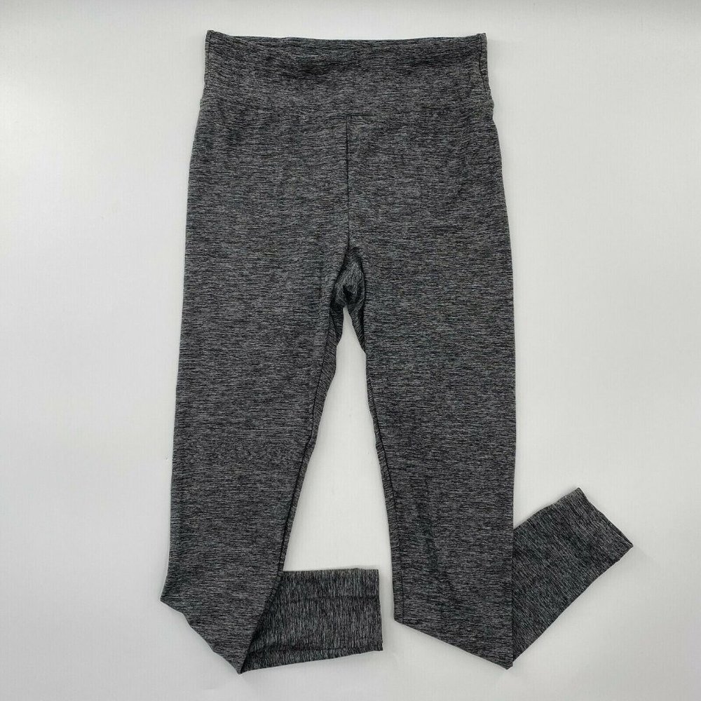 No Boundaries Women's High Rise Ankle Leggings Super Soft Marled Gray sz S NWT